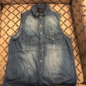 Cotton Tank Top, Juniors